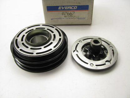 Everco A7667 A/C Compressor Clutch PULLEY - NO COIL  Double Groove