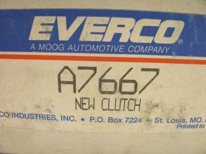 Everco A7667 A/C Compressor Clutch PULLEY - NO COIL  Double Groove