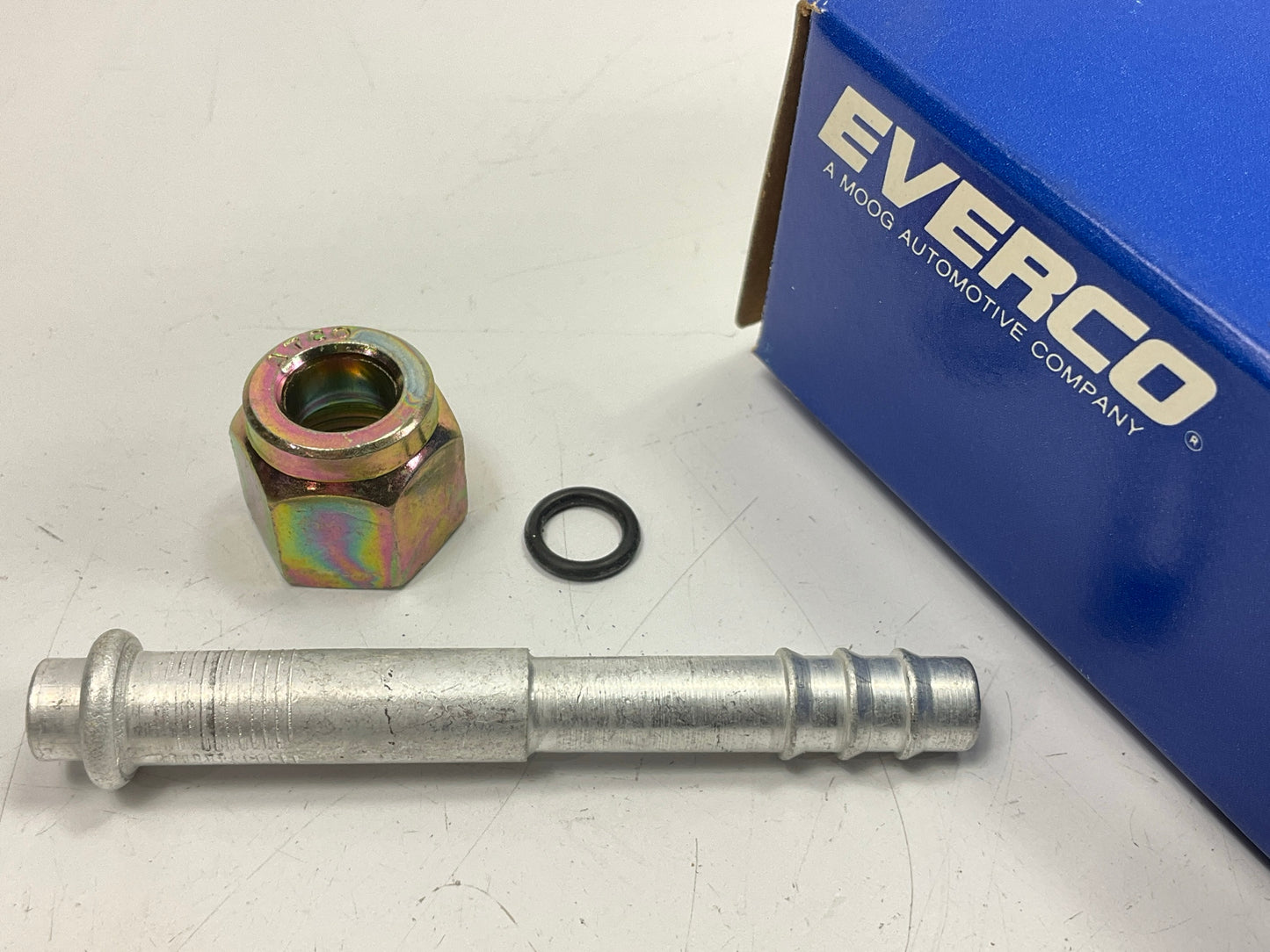 Everco A7901 A/C Straight Hose Fitting, 3/8'' X 5/16'' ID, 5/8''-18 Thread