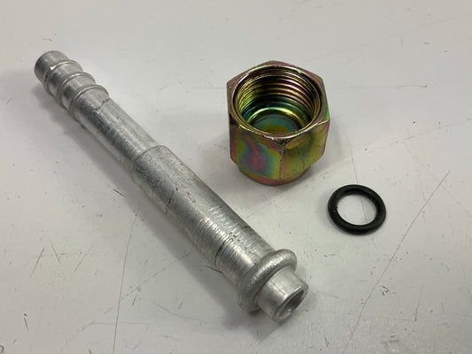 Everco A7901 A/C Straight Hose Fitting, 3/8'' X 5/16'' ID, 5/8''-18 Thread