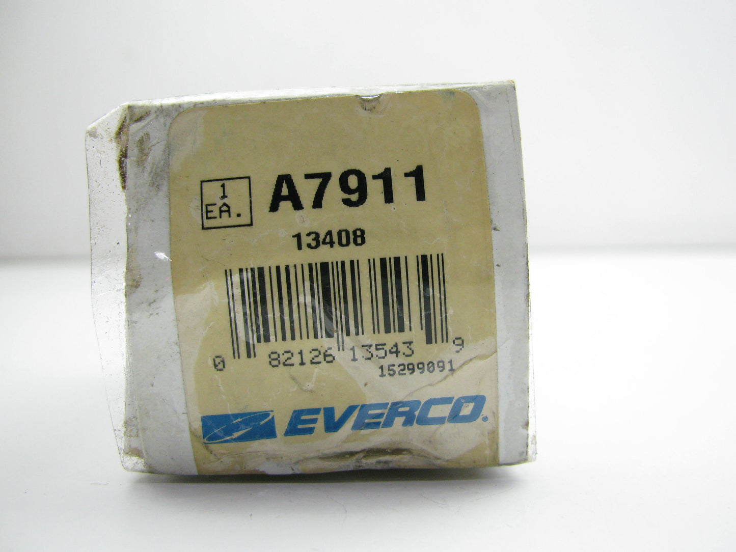 Everco A7911 Size 8 A/C Hose End Fitting - Straight 3/8'' X 5/8''-16 3 Barb