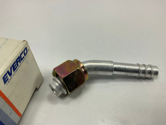 Everco A8002 45 Degree Female Standard O-Ring Air Conditioning Fitting