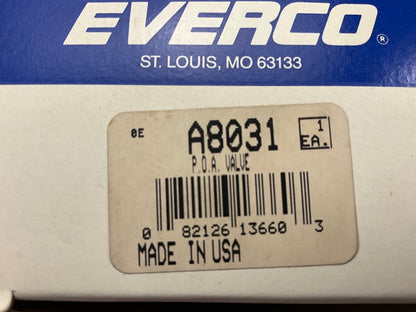 Everco A8031 A/C Pilot Operated Absolute (POA) Valve