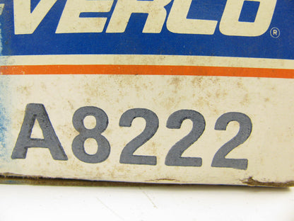 Everco A8222 Size 8 A/C Hose End Fitting - Splicer W/ #12 Service Port 3 Barb