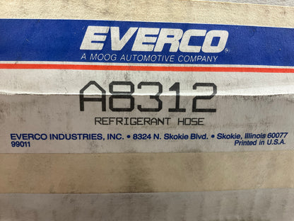 50' - Everco A8312 #8 A/C Refrigerant Hose, 13/32'' ID, 400 PSI Max Work Pressure