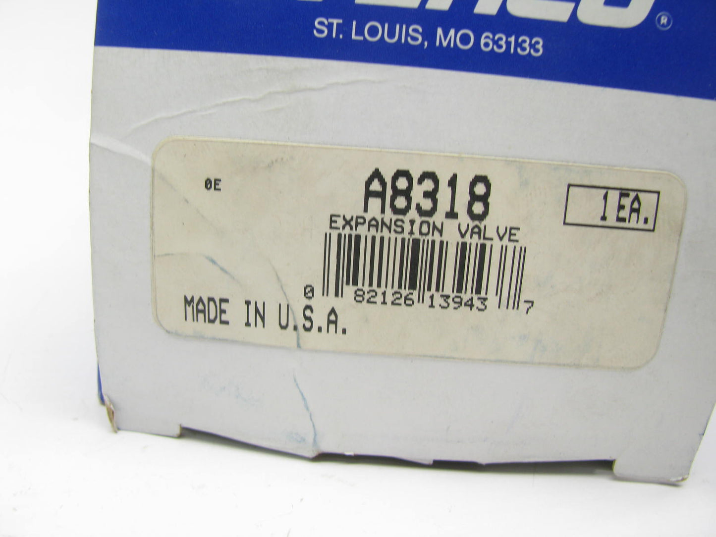 Everco A8318 A/C Expansion Valve