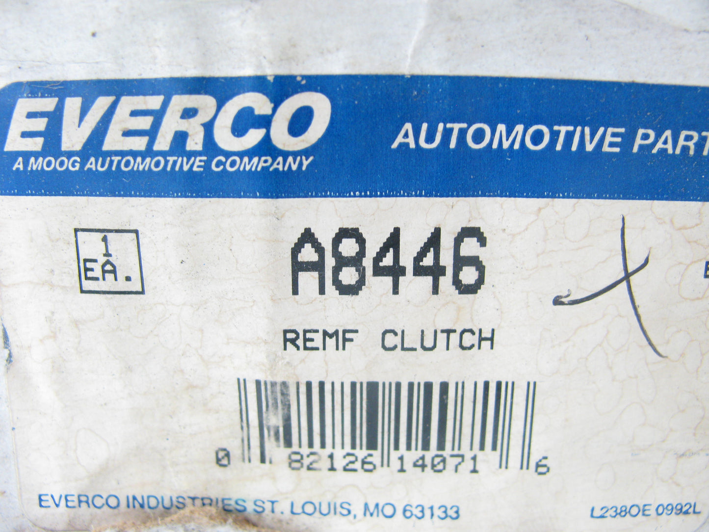 Reman Everco A8446 A/C Compressor Clutch For FRIGIDAIRE/HARRISON R4 RADIAL