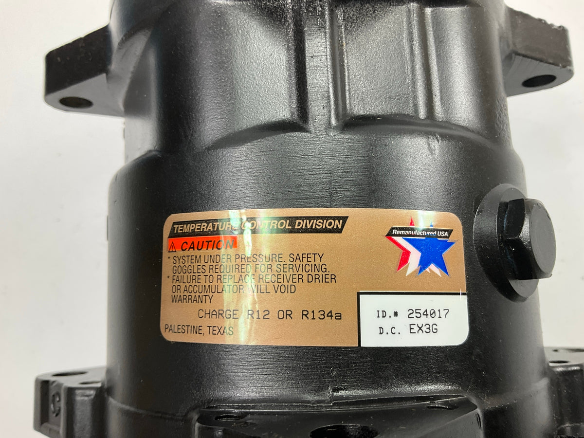 REMAN. Everco A8544 A/C Compressor W/O Clutch For 1984-1986 Dodge Ram 50 Pickup