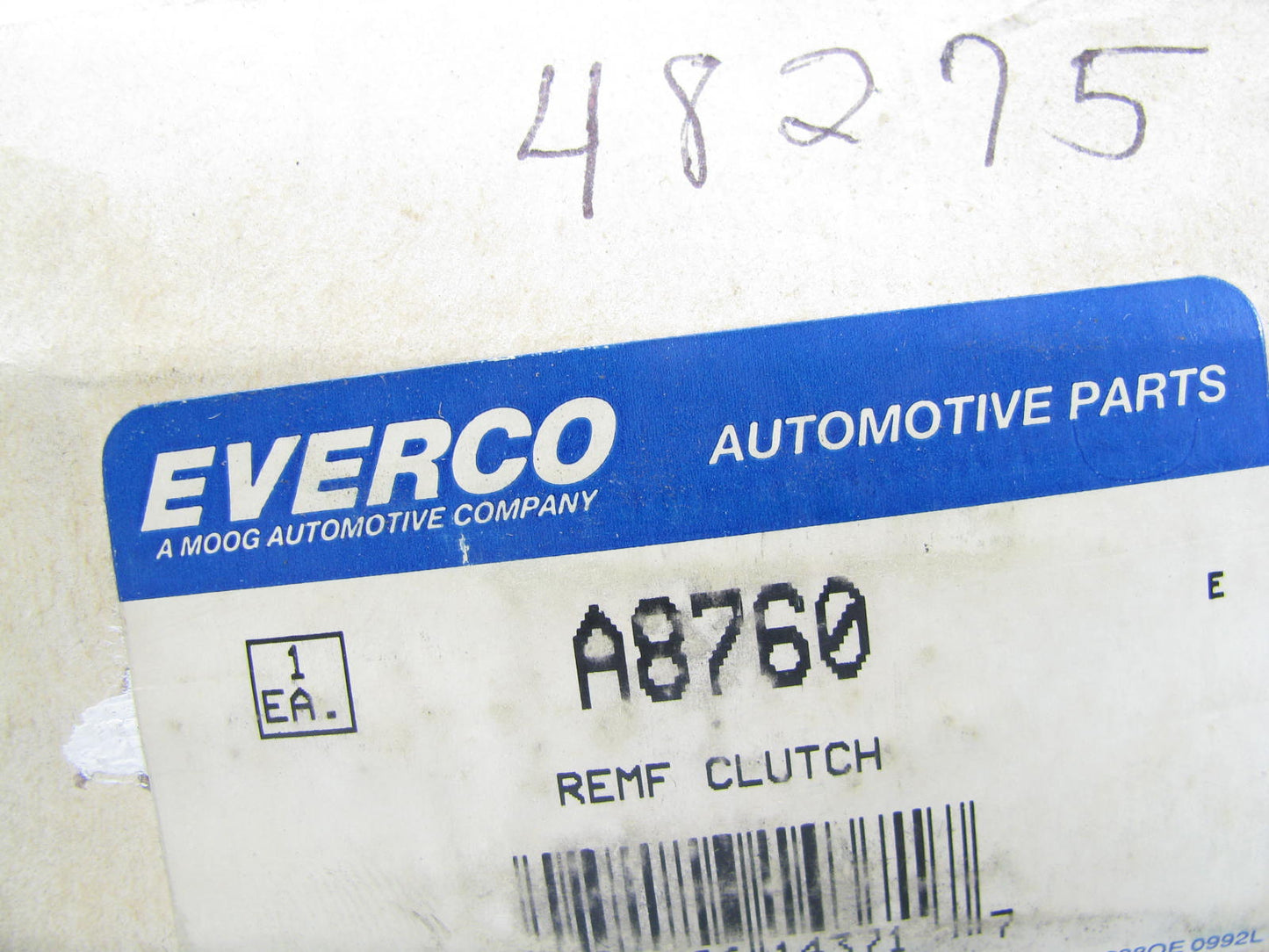 Everco A8760 A6 A/C Compressor Clutch For 1971-1983 2470, 2760, 2870 6-7/8 Dia
