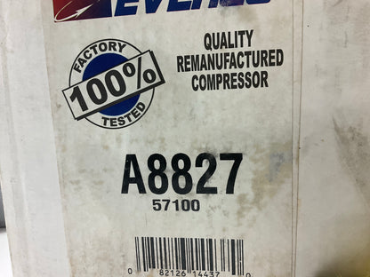 REMAN. Everco A8827 A/C Compressor With Clutch