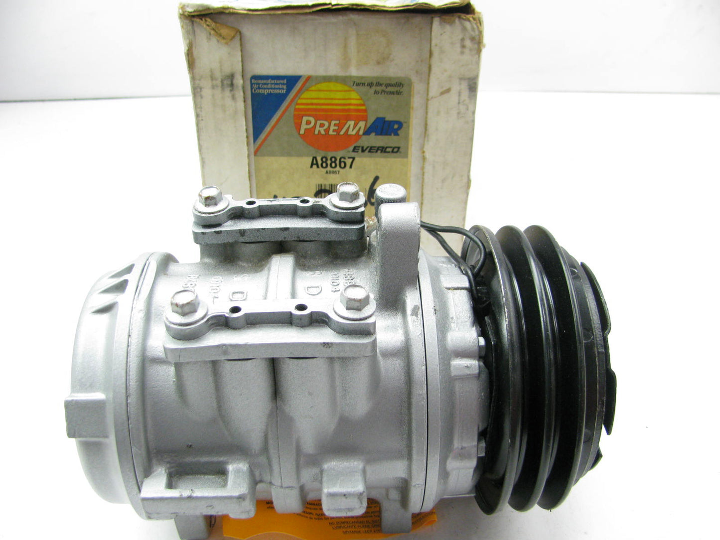 Everco A8867 Remanufactured A/C Compressor With Clutch