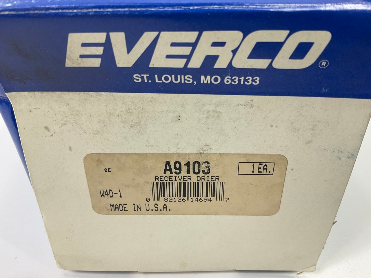 Everco A9103 A/C Receiver Drier Replaces IHC 544983C1, Peterbilt 18-01800