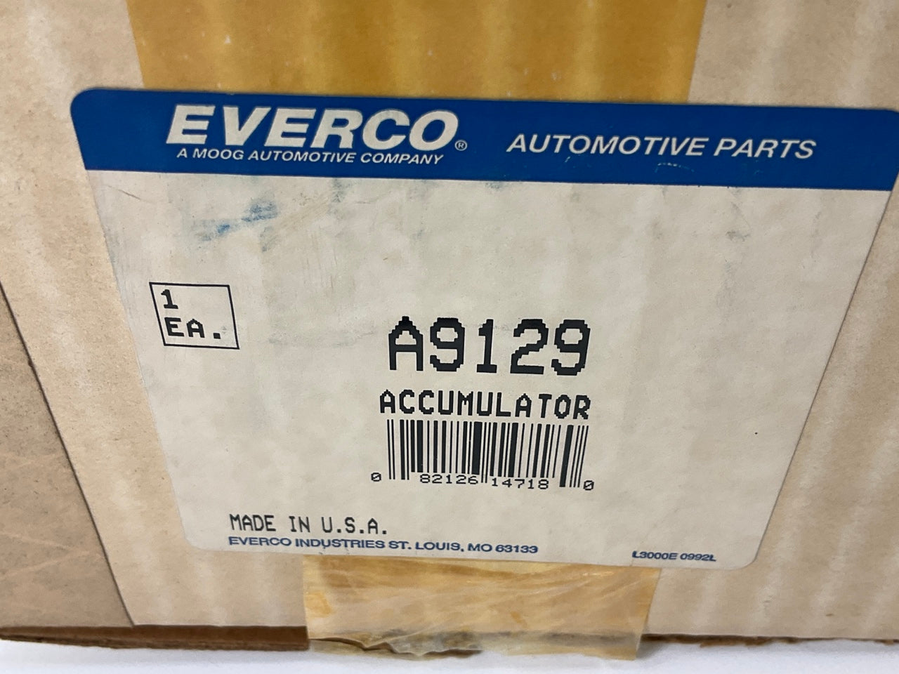 Everco A9129 A/C Accumulator For 1985-1988 Chevrolet GMC 40/70 Series