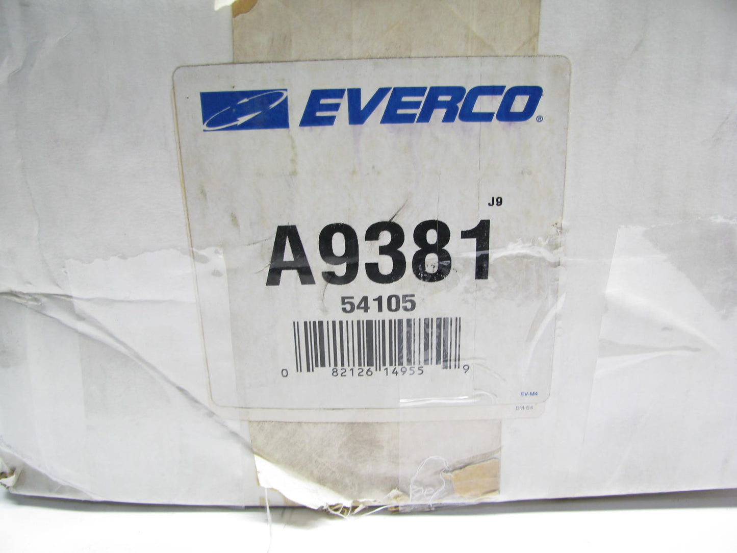 A/C Evaporator Core Front Everco A9381