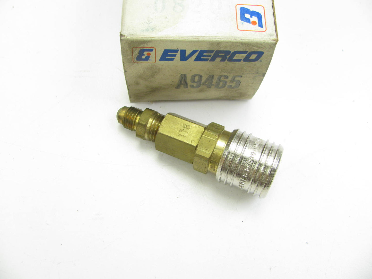 Everco A9465 A/C System High Side Charging Valve Adapter Adaptor 1977-1980 Ford