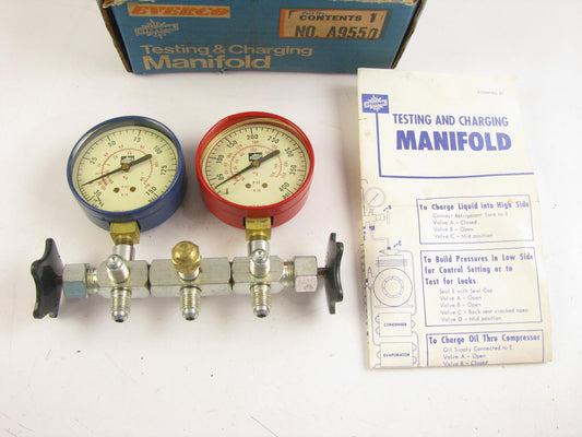 Everco A9550 A/C HVAC Manifold Gauge Set