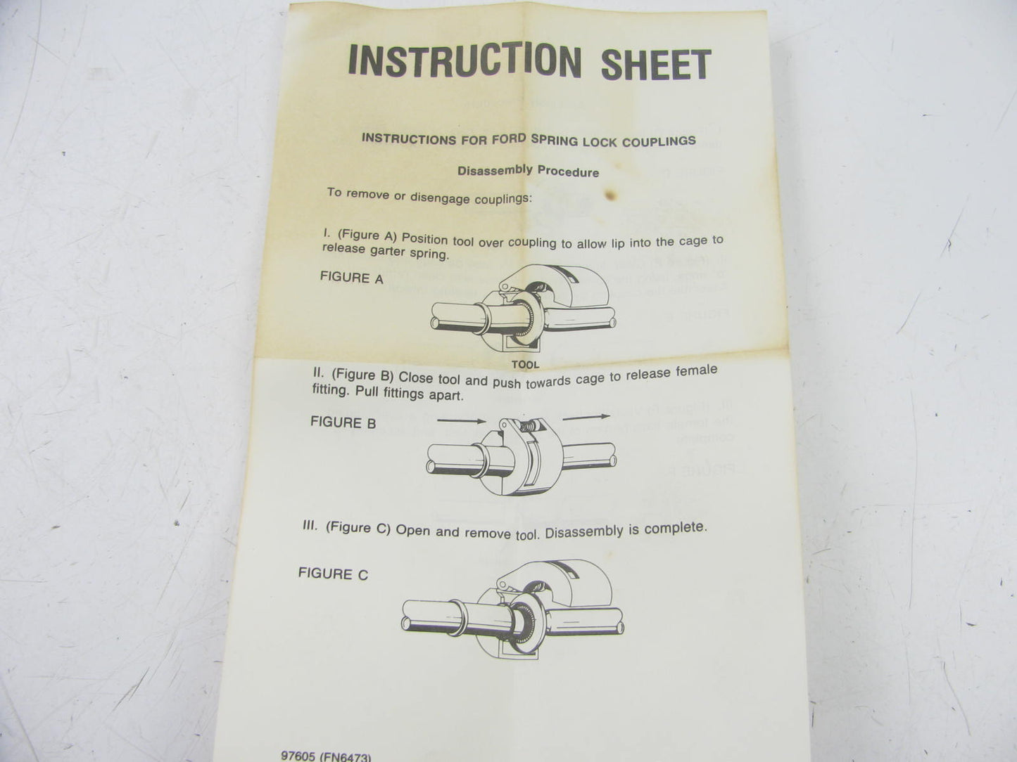 Everco A/C Spring Lock Coupling Quick Disconnect Tool  -  3/8'', 1/2'', 5/8'', 3/4