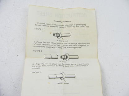 Everco A/C Spring Lock Coupling Quick Disconnect Tool  -  3/8'', 1/2'', 5/8'', 3/4