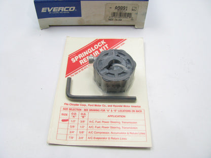 Ford Springlock Coupler Reinforcement, 3/8'' Fitting Size, 6 Hose Size, 5/16'' ID