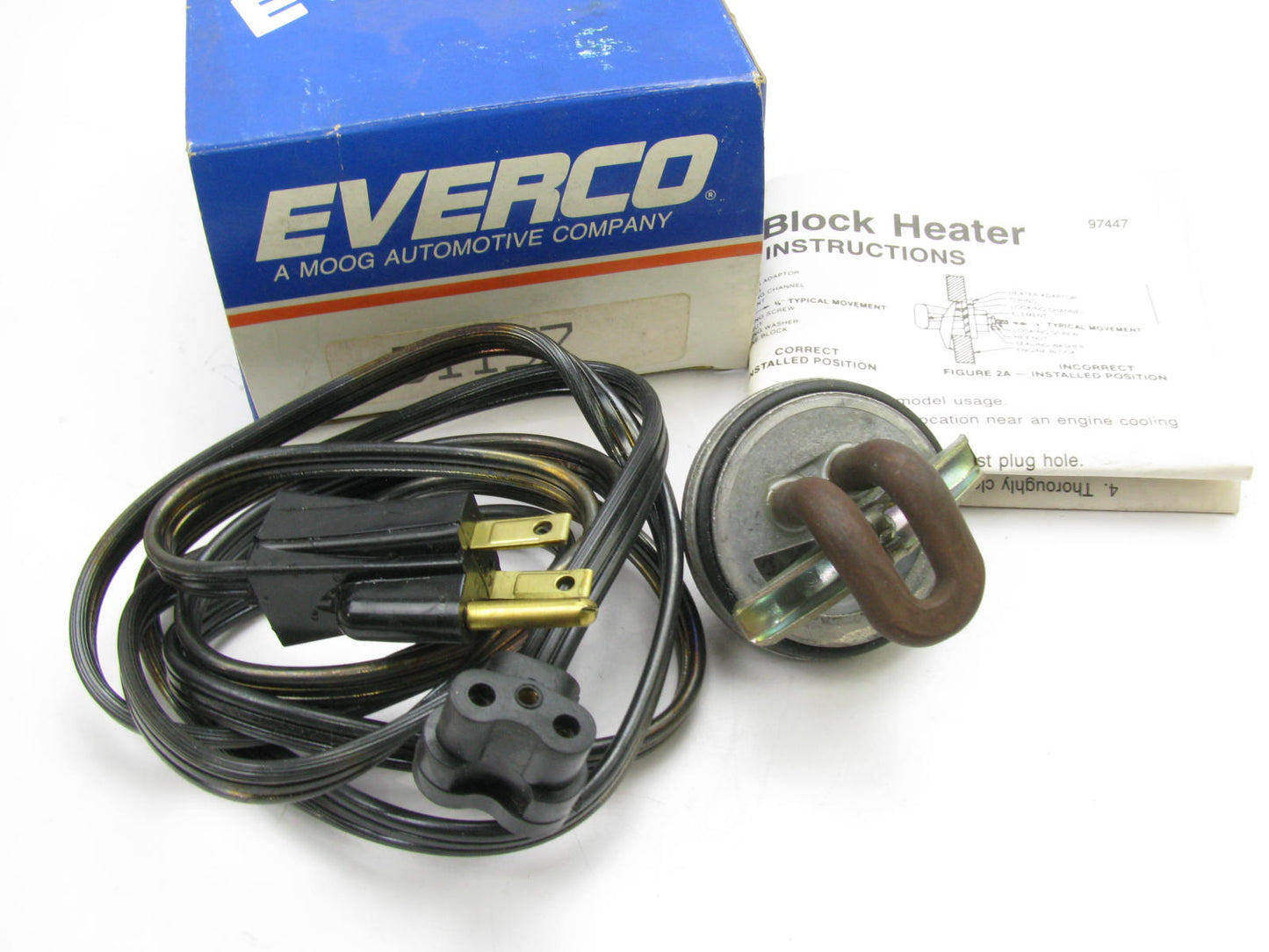 Everco D1157 Engine Block Heater - 1966-1997 AMC 258 Americam Motors 258 CID I6