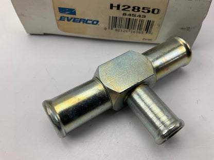 Everco H2850 Heater Hose Tee Fitting Adapter, 5/8'' X 5/8'' X 1/2''
