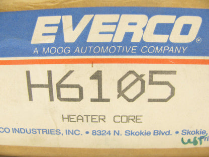 Everco H6105 Rear Auxiliary Heater Core 1980-1989 Ford Bronco