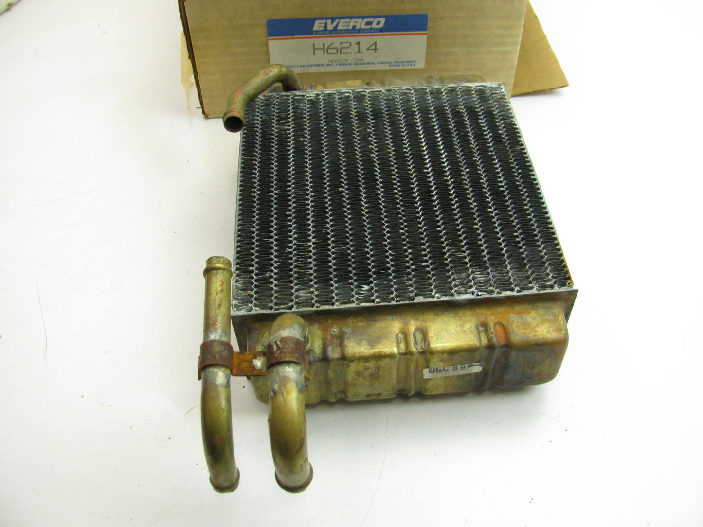 Everco H6214 Rear HVAC Heater Core - 94785 4361016 394165 6603376 9138