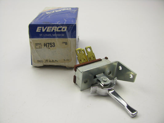 Everco H753 HVAC Blower Control Selector Lever Switch