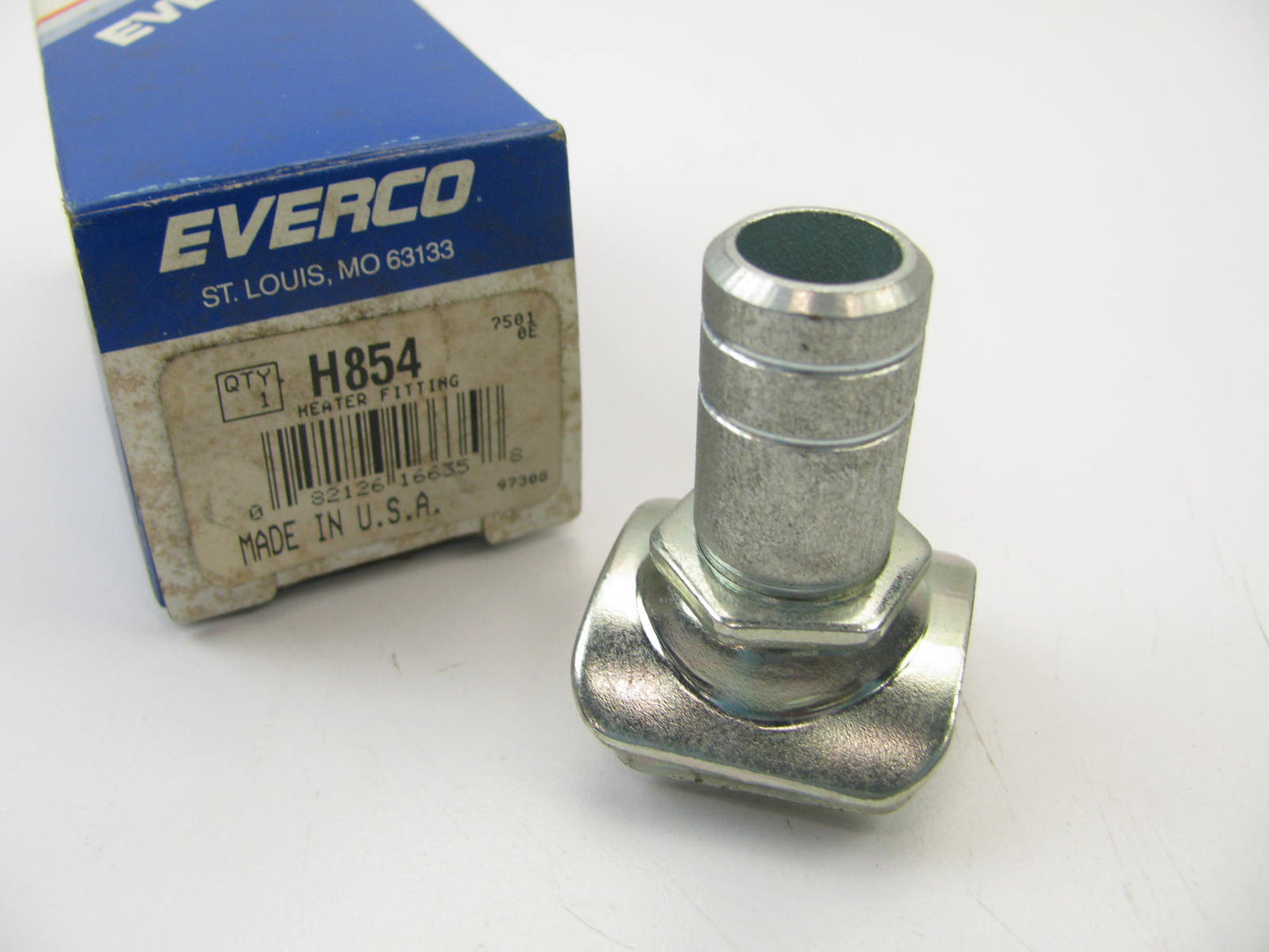 Everco H854 Heater Hose Connector Fitting - 5/8'' In - 18 - Straight Fitting