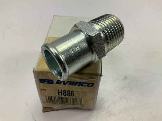 Everco H886 Heater Coolant Fitting, 3/4'' Hose To 1/2'' MNPT