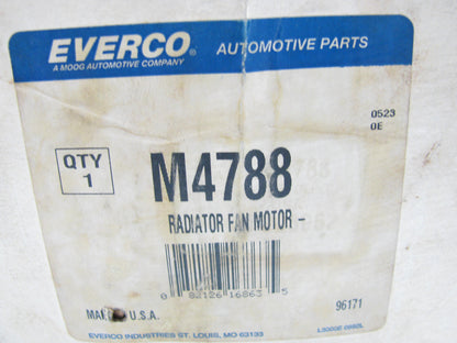 Everco M4788 Radiator Fan Motor For 1990-1992 Ford Probe