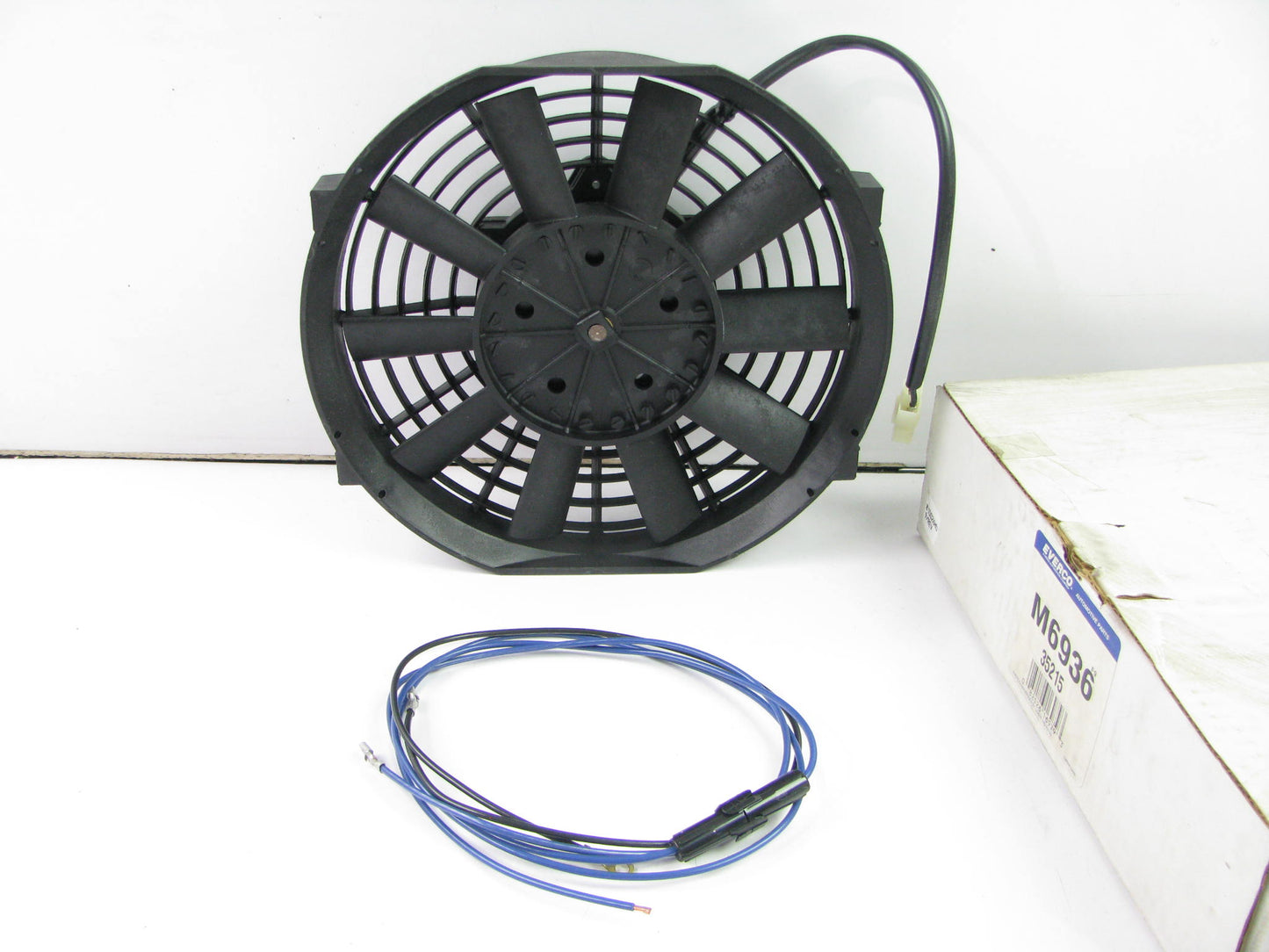 Everco M6936 Universal Reversible 9'' Fan Kit - 9.5'' Wide X 10.31'' High X 2.87'' D