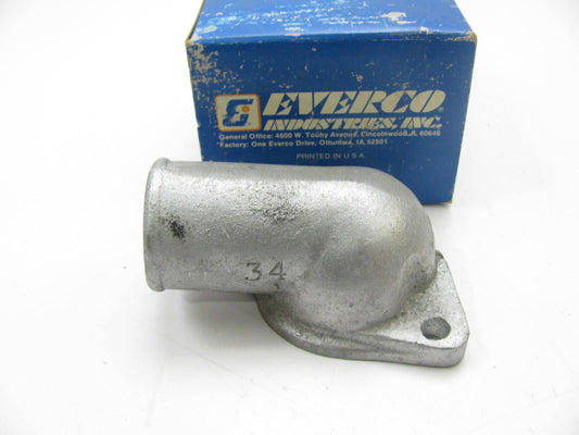 Everco W1440 Coolant Outlet Water Neck Thermostat Housing 72-73 Ford Pinto 1.6L