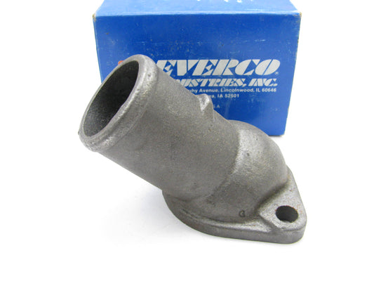 Everco W1473 Water Outlet Thermostat Housing, Steel,1961-1963 Pontiac 389 V8