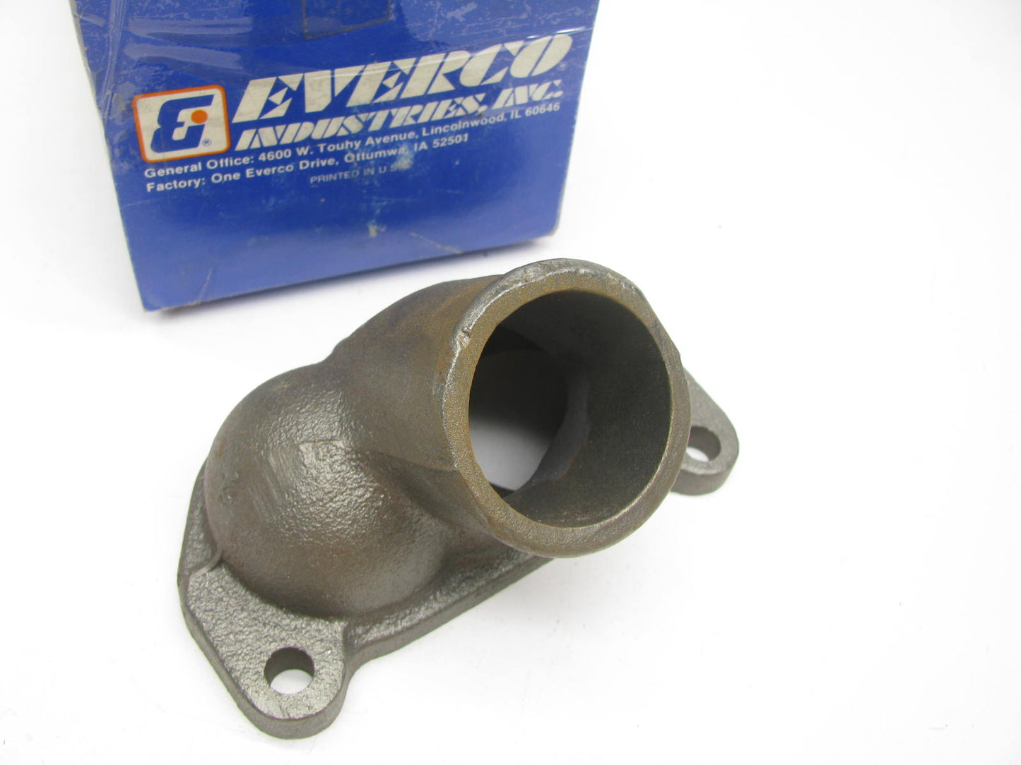 Everco W2492 Chevy 366 427 454 Big Block Truck Bus Dual Water Outlet Neck