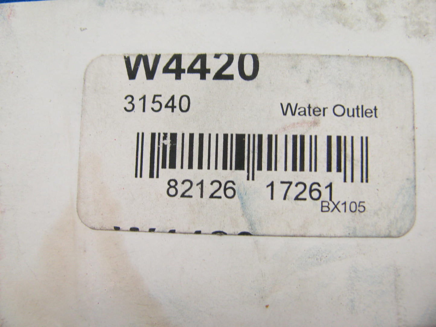 Everco W4420 Coolant Water Outlet for 1980-1985 GM 3.8L