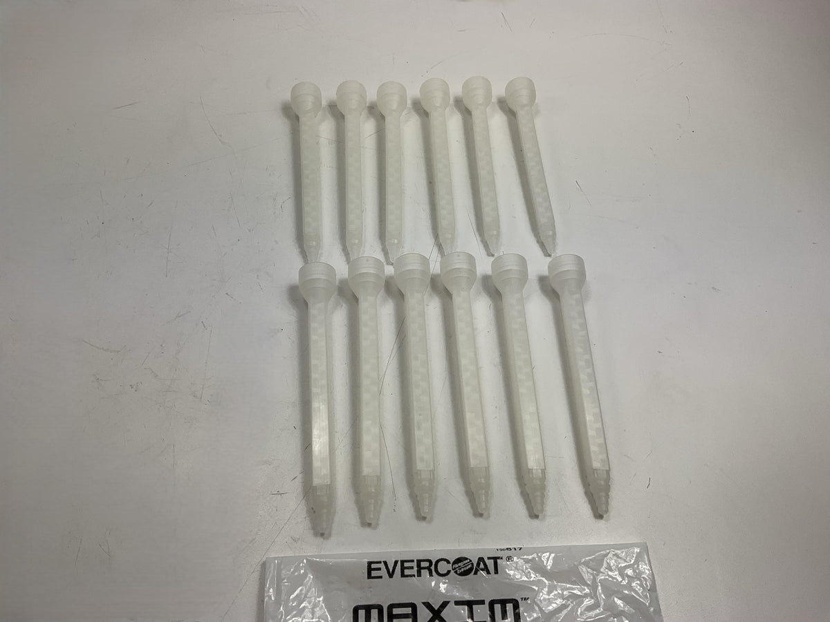 Evercoat Maxim 100817 Static Mixing Tip, .46'' X 6.7'' Long 24 Element, 12 Pack
