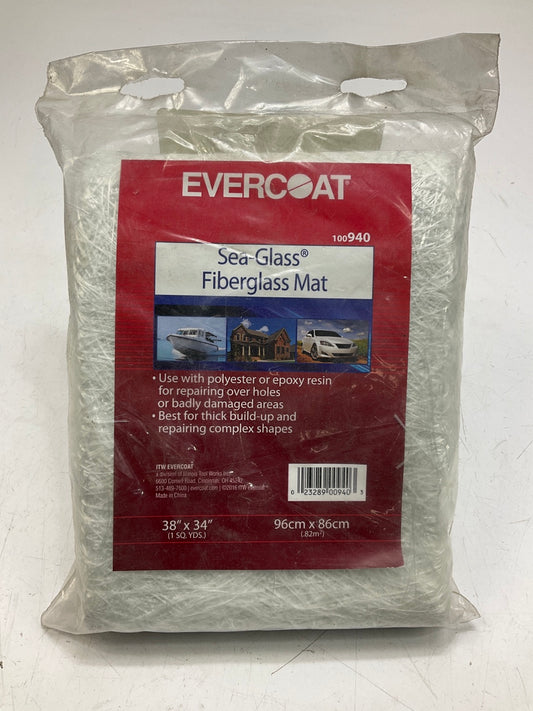 Evercoat 100940 Sea-Glass Fiberglass Mat, 38''x34''