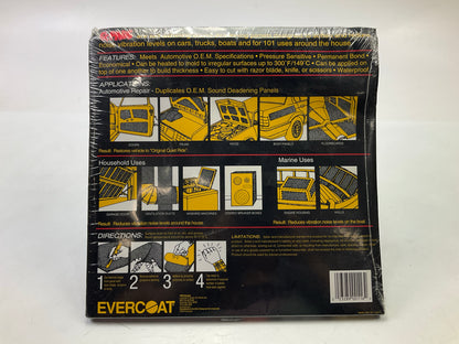 Evercoat 116 Fiberglass Q-Pads Quiet Pads Sound Deadening Pads 12''X12'' Pack Of 6