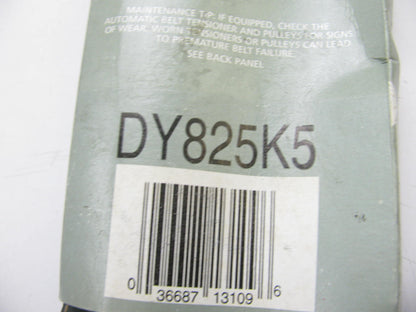 Evergard DY825K5 Serpentine Belt - 0.69'' X 83.155'' - 5 Ribs