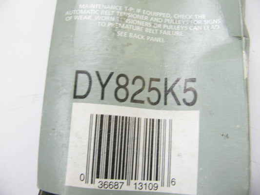 Evergard DY825K5 Serpentine Belt - 0.69'' X 83.155'' - 5 Ribs