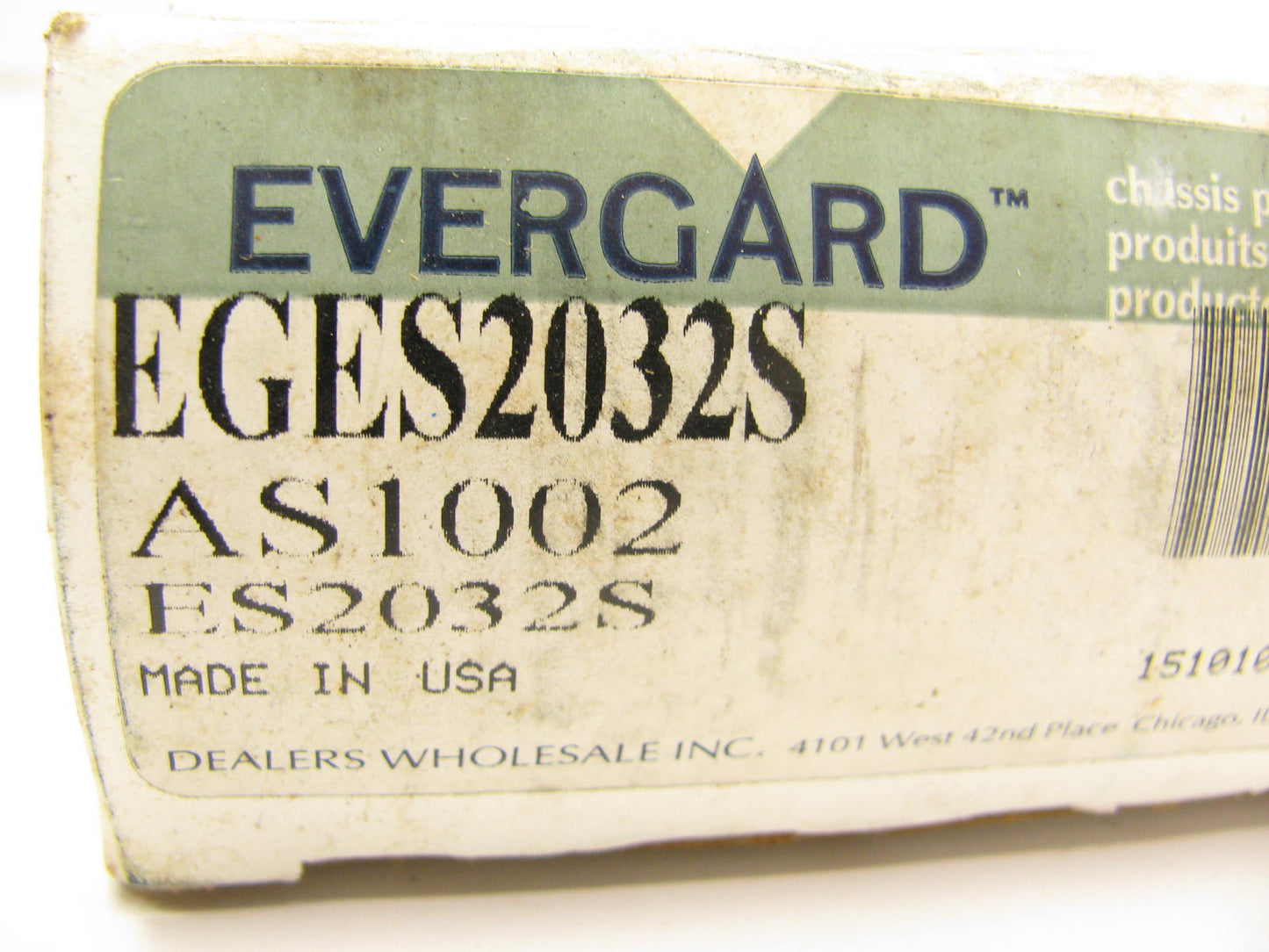 Evergard EGES2032S Steering Tie Rod End Adjusting Sleeve