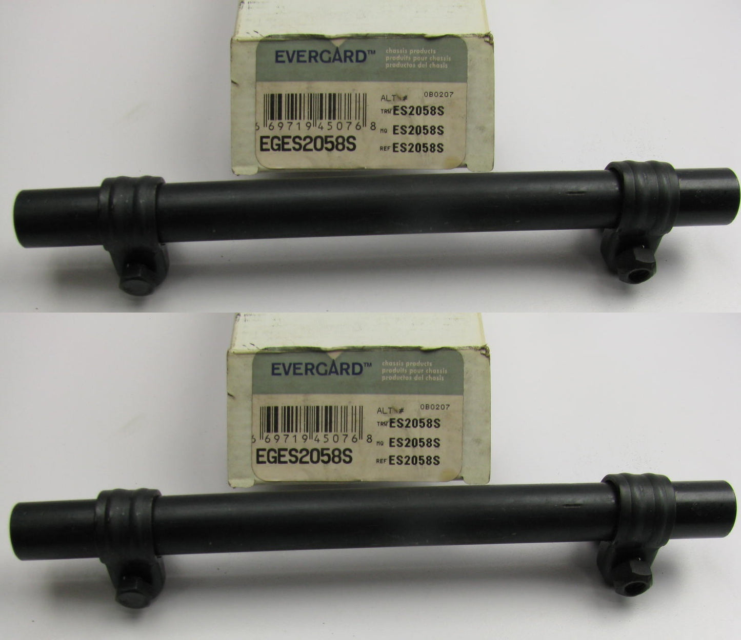 (2) Evergard EGES2058S Steering Tie Rod End Adjusting Sleeves