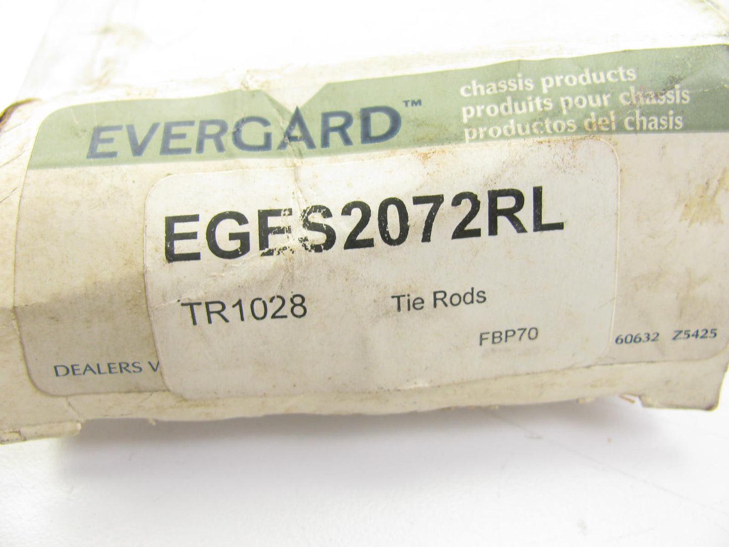 Evergard EGES2072RL FRONT INNER Steering Tie Rod End