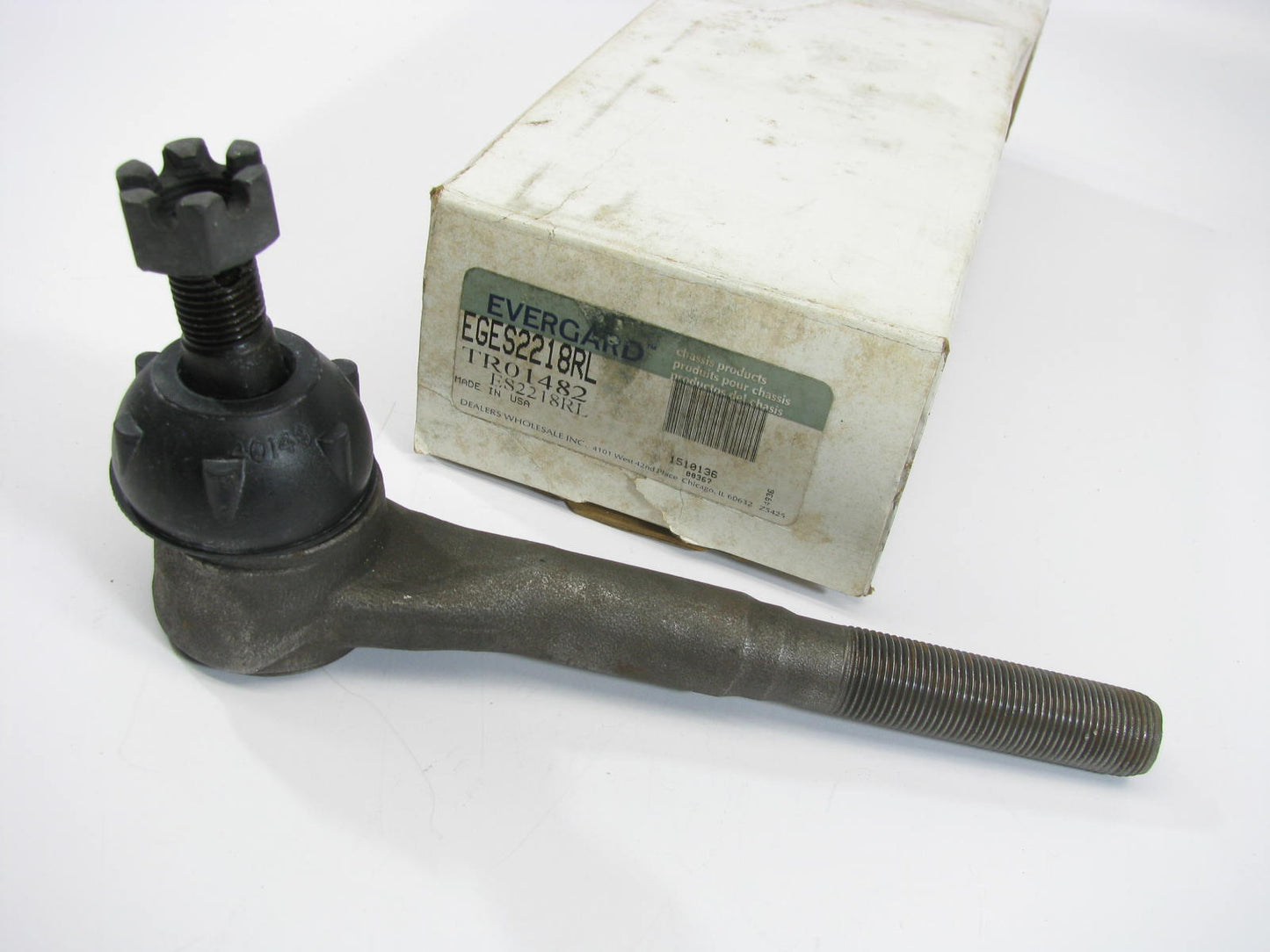 Evergard EGES2218RL OUTER Steering Tie Rod End Interchange # ES2218RL