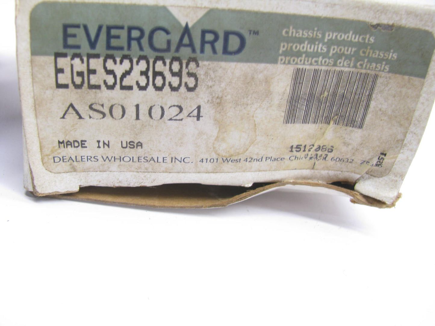 Steering Tie Rod End Adjusting Sleeve   Evergard EGES2369S