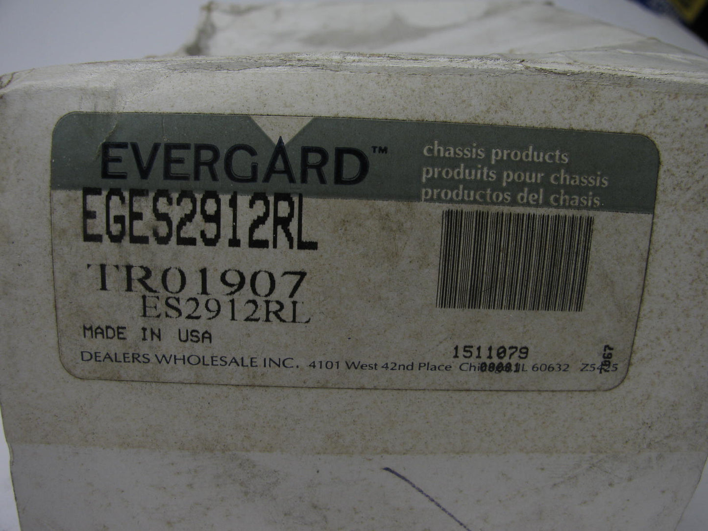 Evergard EGES2912RL Steering Tie Rod End - Front Outer