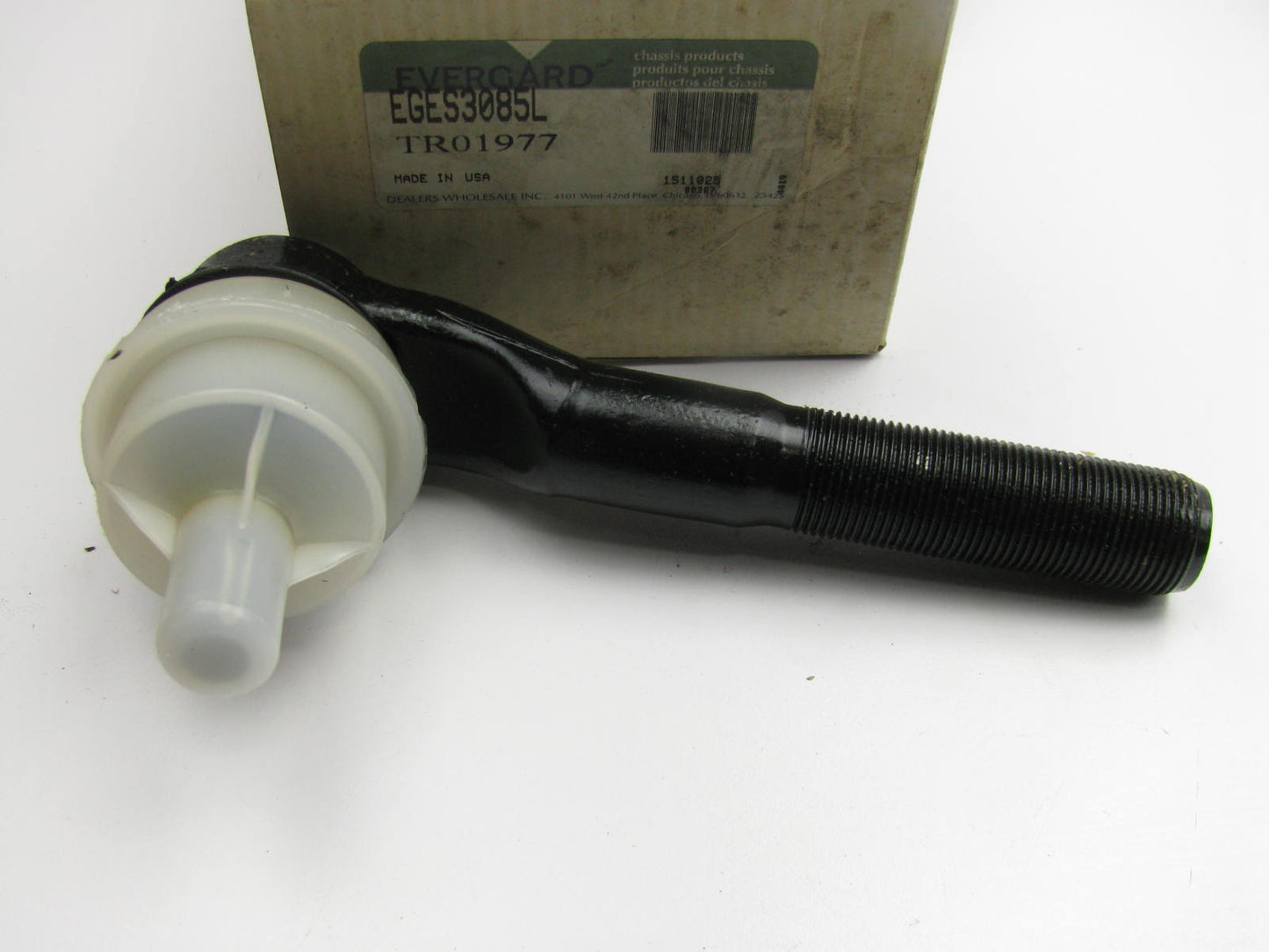 Evergard EGES3085L LEFT OUTER Steering Tie Rod End 91-94 Explorer, Navajo - RWD