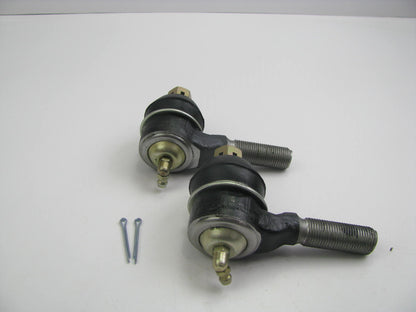 (2) Evergard EGES3156RL Front Outer Tie Rod End - 1990-1996 Mighty Max RWD