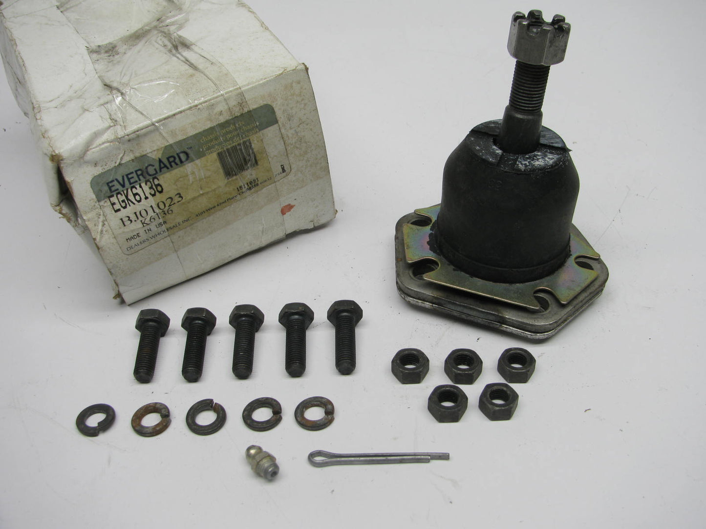 Evergard EGK6136 Suspension Ball Joint - Front Upper